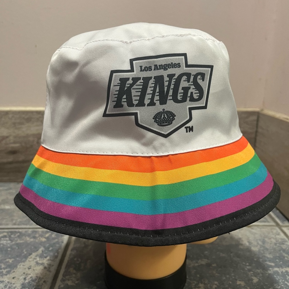 Reversible Pride x kings bucket hat brand new without tags